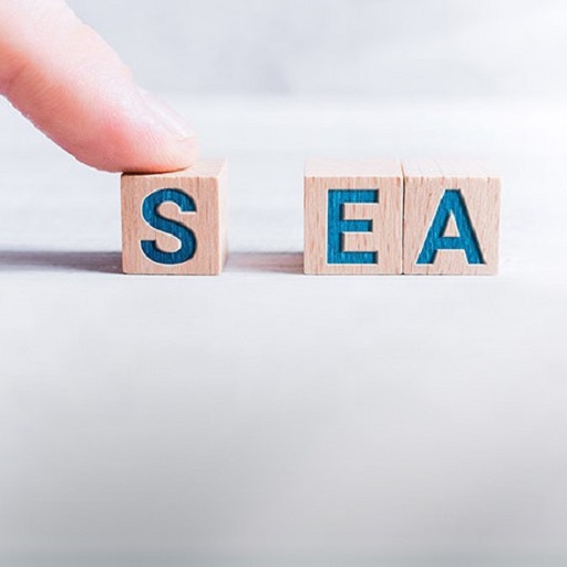 Scrabble-Klötzchen SEA